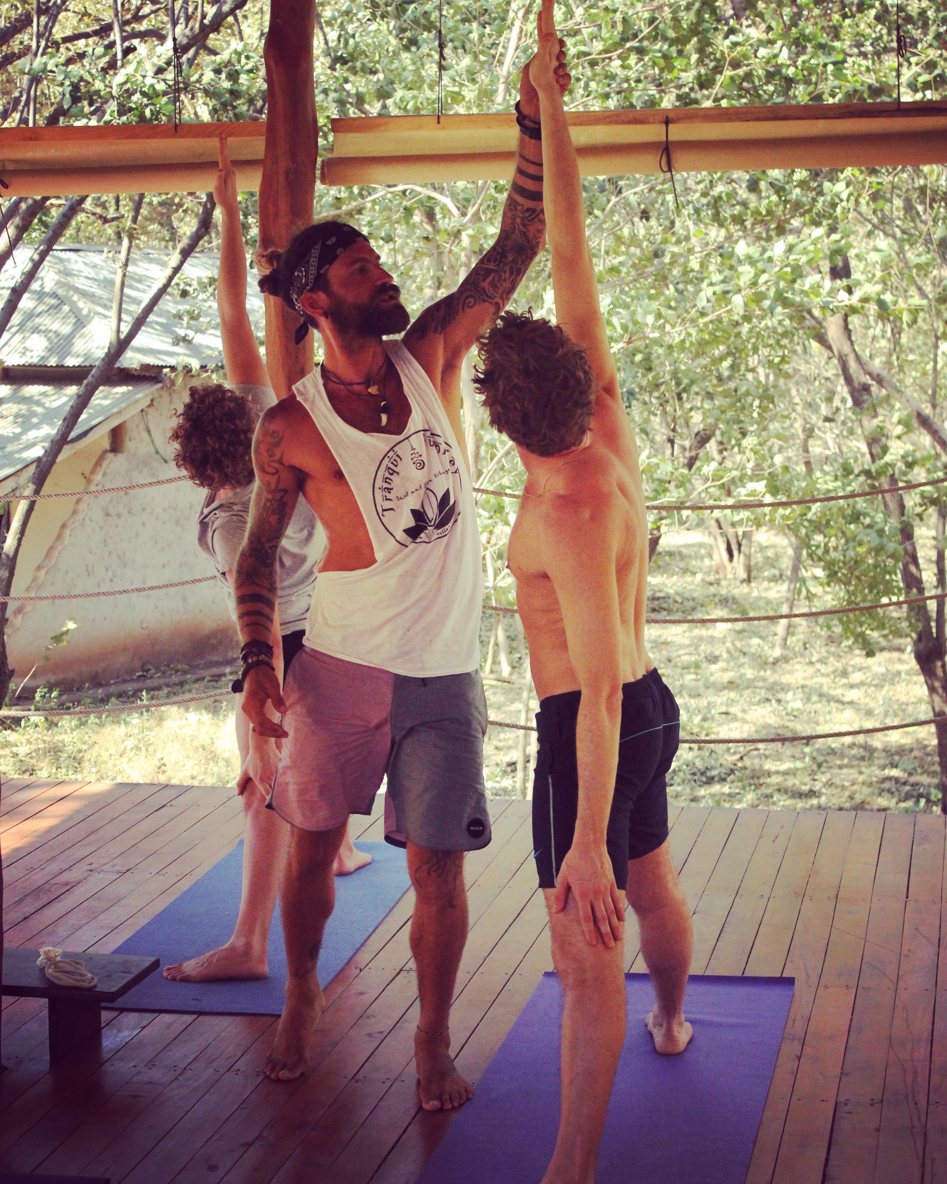 Yoga at Calipso Ocean Lodge